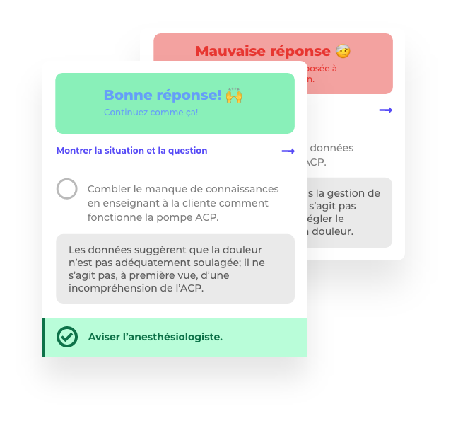 Justifications et enrichissements